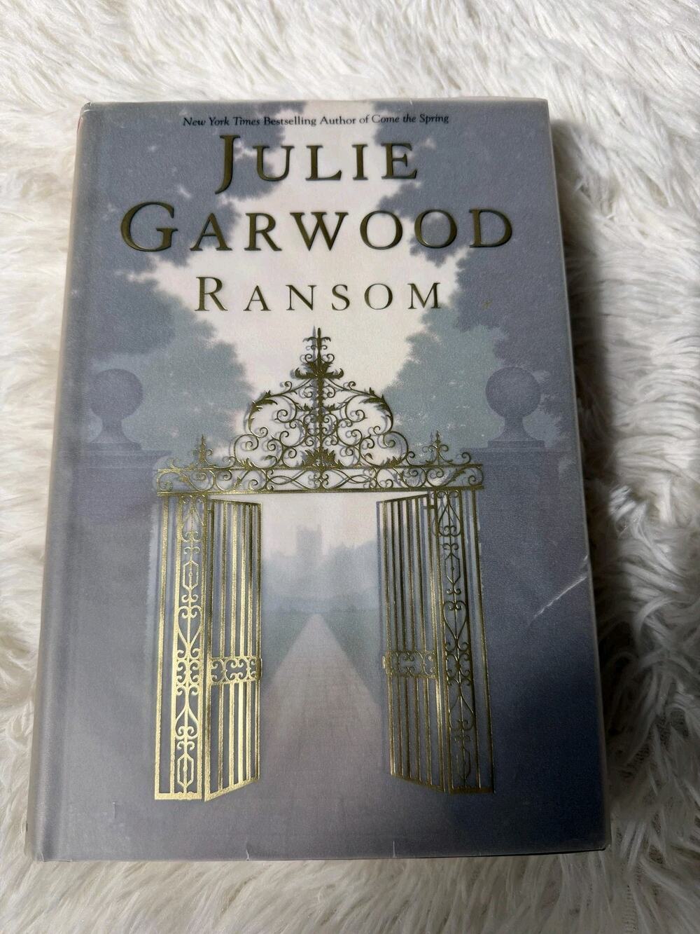 Ransom Julie Garwood Hardcover Historical Romance Novel Dust Jacket Fiction Book